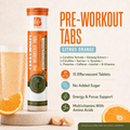 Bhaag Life Pre-Workout Tablets with 150 mg Caffeine & Amino Acids